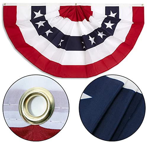 image for NUOGIC 1.5x3 Ft Memorial Day Decorations 4th of July 250 anniversary f
