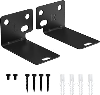 tiebutie Soundbar Wall Mount for Bose WB-300 SoundTouch 300 Sound Bar 300/500/550/600/700/900/950 Smart Ultra Bracket with Hardware Kit, Sound Bar Mount for Bose Soundbar Mounting Bracket Under TV