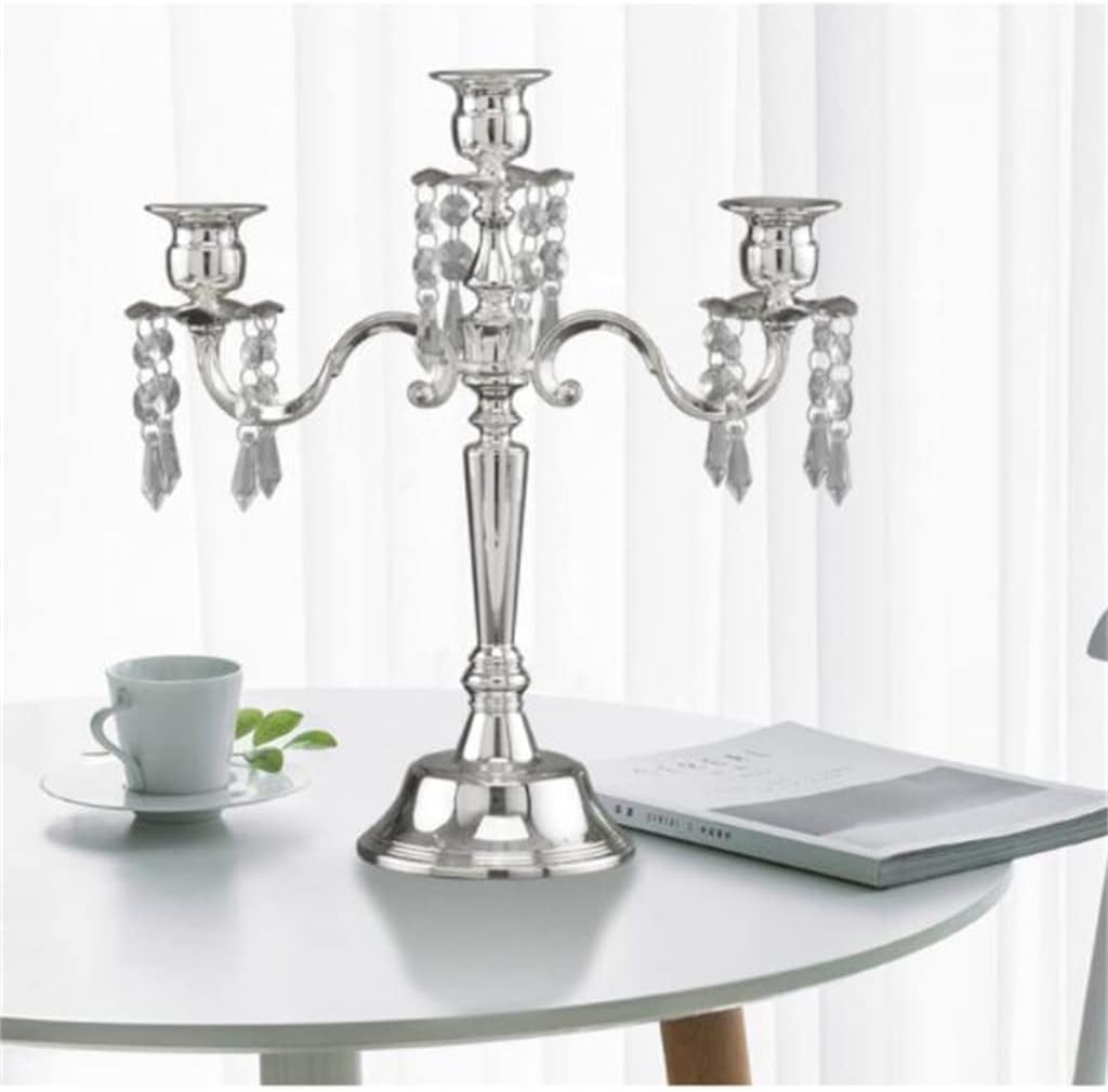 European Candle Table Three Five Wedding Retro Western Restaurant Candlelight Dinner Props Home Ornaments