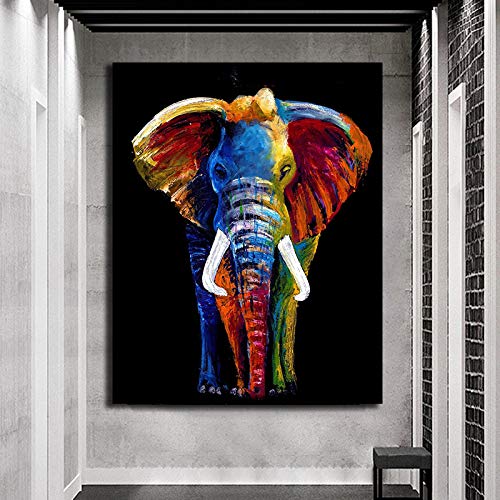 Affiche éléphant animaux sauvages 70x100 cm grand format pour salon