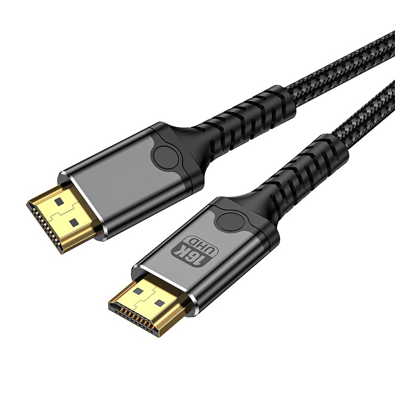 Amazon | 16K HDMI ケーブル 1M HDMI2.1 80Gbps 16K 60Hz 8K 120Hz 4K