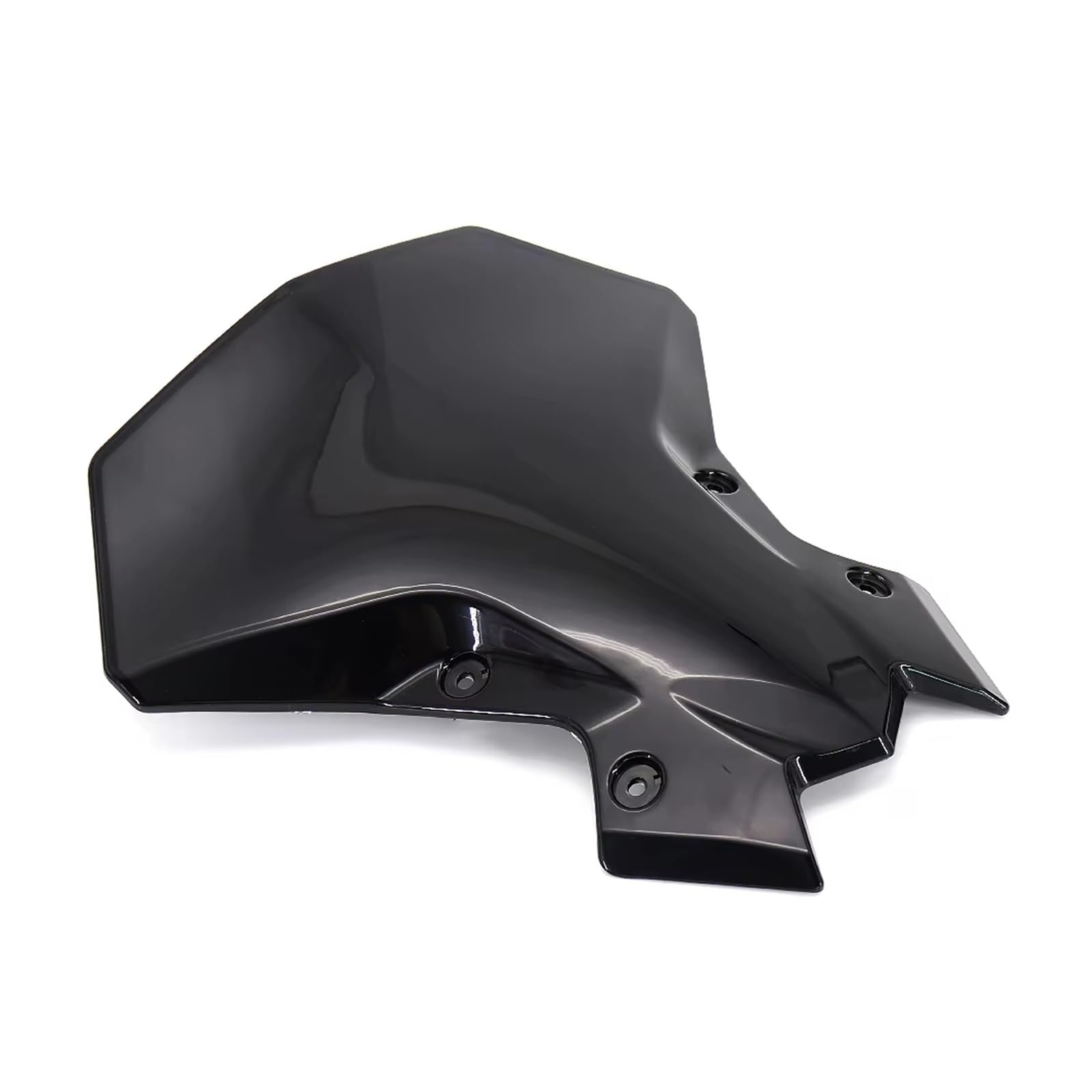 Parabrezza moto Parabrezza Per Visiera Per Moto | Per Kawasaki Z900 Z900 Z650 2020 2021 2023 2024(Nero)