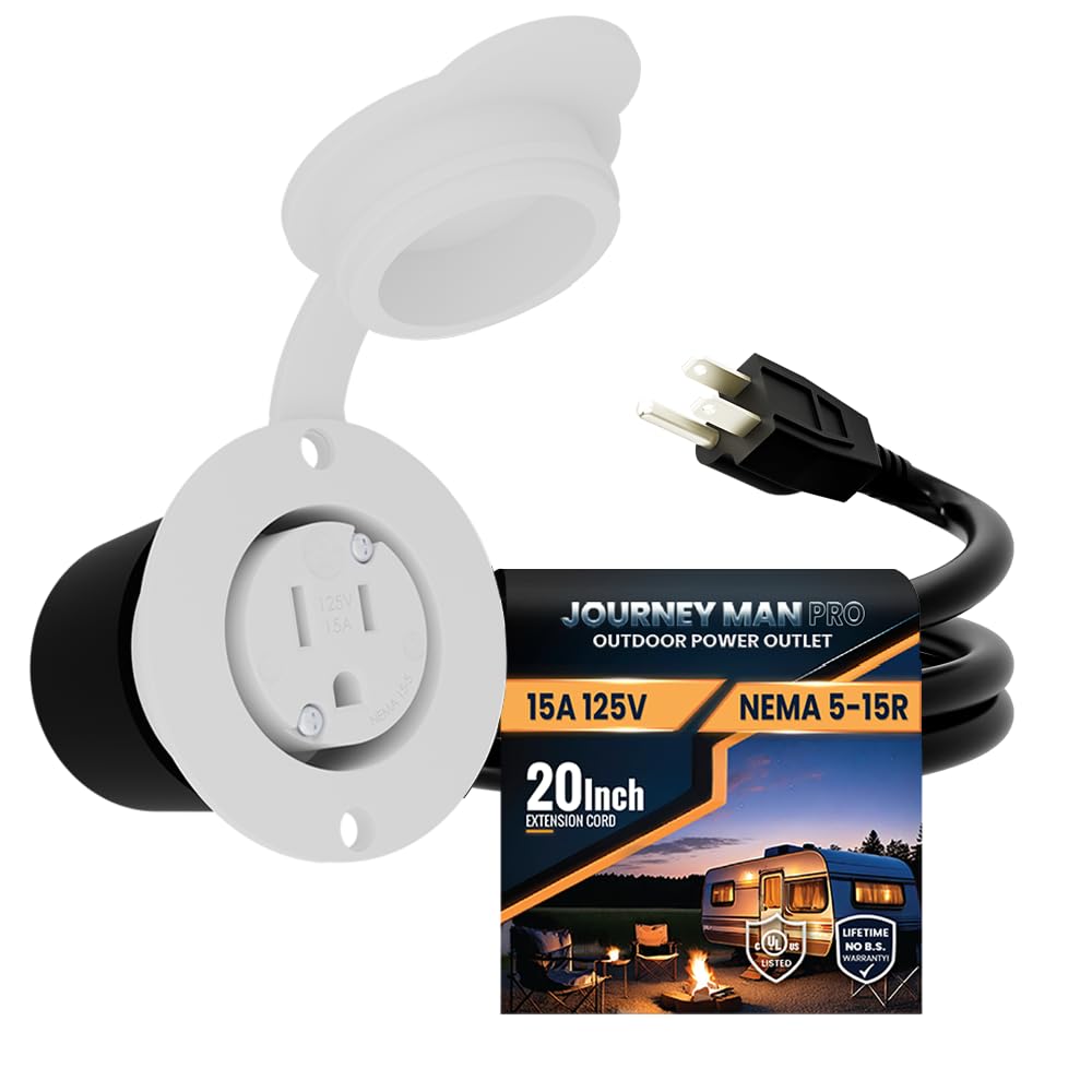 15A Weatherproof Outdoor Power Outlet by Journeyman-Pro 15 Amp 125 15A Weatherproof Outdoor Power Outlet by Journeyman-Pro 15 Amp 125