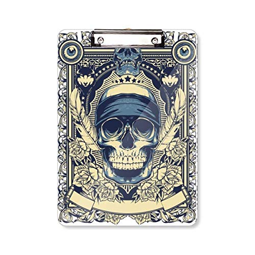 Carnet de notes squelette indien A4 pour ne plus manquer de place pour écrire