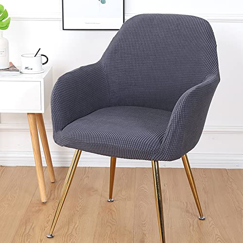 Bestenrose Stuhlhussen Stretch Sesselbezug für Esszimmerstühle 2/4/6er Set Stuhlbezug Hussen für Stühle mit Armlehnen Stuhl Protector für Esszimmer Büro Wohnzimmer Cover