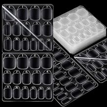 Teenitor 300pcs Nail Adhesive Tabs for Press on Nails, 15 Sizes of Nail Sticky Tabs for Nails Press on Nail Stickers, Nail Glue Stickers Press on Sticky Tabs, 20 Sheets