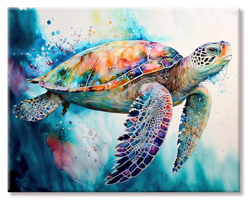 Puzzle 1000 Teile Erwachsene Turtle Klassische Puzzle Erwachsene 70 X 50cm 1000-Teile-Puzzle Geeignet zur Wanddekoration und Zur Vorbeugung Altersbedingter Amnesie mit 1:1-Poster