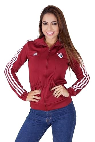 Jaqueta Fluminense Feminina Grená (BR, Alfa, M, Regular, Regular, Grená)