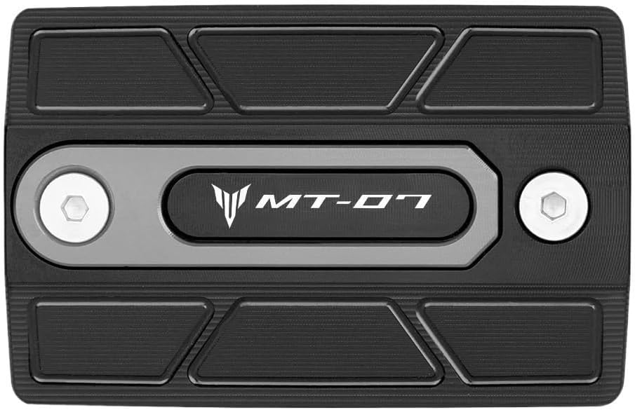 Guard Rear Brake Fluid Reservoir for MT-07 2024 for MT-07 MT07 MT 07 Mt 07 2015-2022 2023 Motorcycle CNC Front Brake Reservoir Fluid Tank Cover Oil Cap