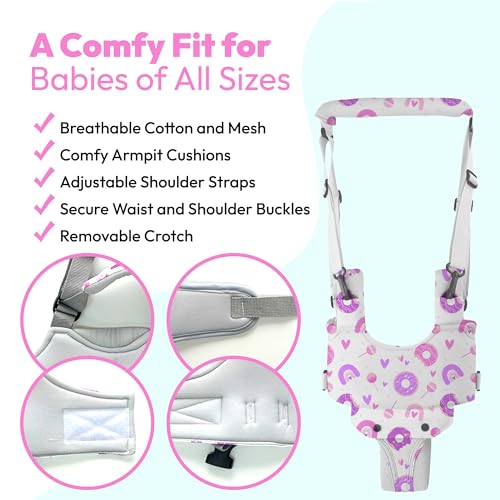 Image of Watolt Baby Walking Harness, Toddler Walker Assistant Belt, 7-24 Months
