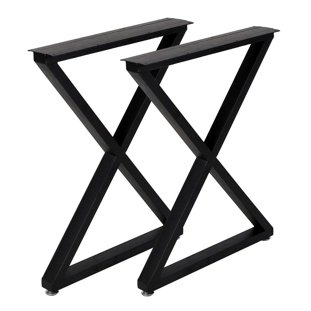 Buy Metal Legs for Table X Shape 28" H Tall Metal Table Leg Heavy Duty