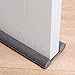 Kacoco Burlete para puertas de 94 cm, recortables para cada puerta, aislamiento acústico y cálido, protección de doble cara contra corrientes de aire, ruido y olores, 2 unidades