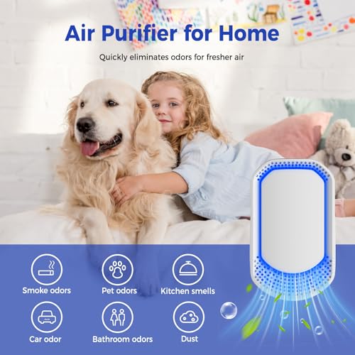 Oneluner Air Purifier for Home 4-Pack Plug-in Negative Air Ionizer Eliminates Strong Pet Odors from Litter Box, Kitchen, Bathroom Ozone-Free, Filterless, Whisper-Quiet Portable Design — view 5