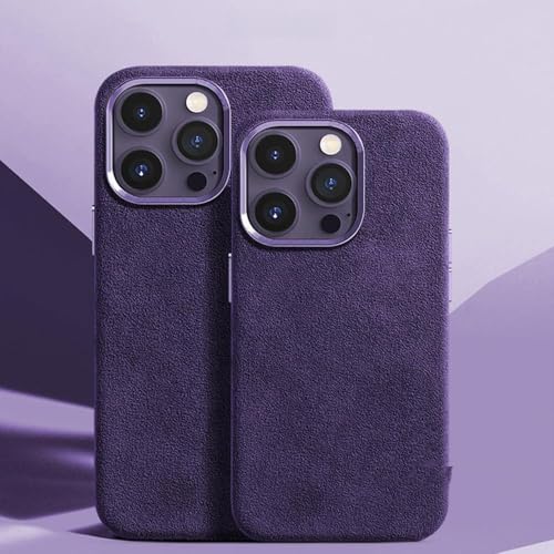 Coque magnétique iPhone 15 Pro en métal avec forte attraction