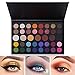 Produktbild KÜNSTLER Eyeshadow Palette Lidschatten Pulver Glitzer, 39 Farben Nude Shimmer Matt Lidschatten Palette Metallisch Wasserdicht Puder Make-up Glattes Natürliches Beauty Lidschatten-Kosmetik Set (A1)