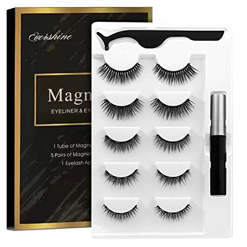 Magnetic Eyelashes Kit Magnetic Eyeliner With Magnetic Eyelashes Magnetic Lashliner For Use