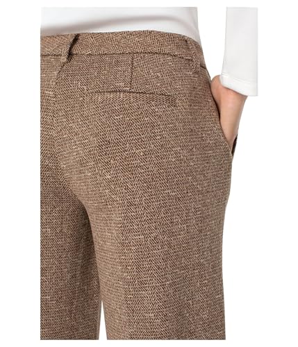 Liverpool Women's Kelsey Wide Leg Trouser Mid Rise Herringbone Knit3