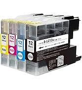 Amazon.co.jp: LC12 (BK/C/M/Y)【4色セット】ブラザー用 純互換インク
