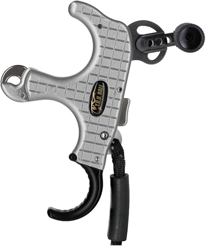 T.R.U. Ball TruBall Blade Pro Flex - 3 o 4 dedos (ejes de dedo gradualmente ajustables) - NegroQuicksilver - Mediano