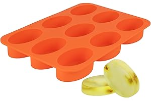 9 Cavity Silicone Soap Molds: Crafting Custom Soaps and Scrumptious Treats
