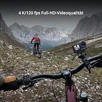 DJI Osmo Action 4 Adventure-Combo, 4K/120fps Action Cam, Unterwasserkamera mit 1/1,3-Zoll-Sensor, 10-Bit und D-Log M, 155° Ultraweitwinkel-Sichtfeld, bis zu 7,5 Std. mit 3 Zusätzlichen Akkus – Ansicht 6