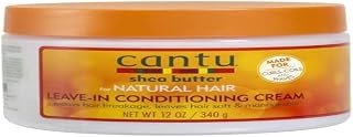 Cantu Shea Butter for Natural Hair Leave In Conditioning Repair Cream, 12 Ounce