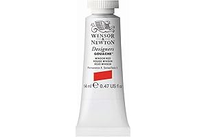 Windsor & Newton Designer's Gouache in 728 Winsor Red