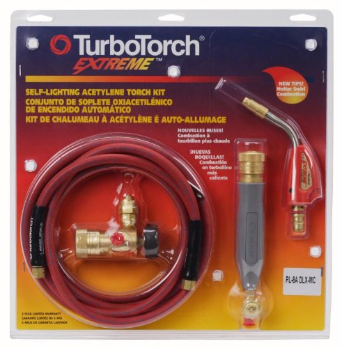 TurboTorch Pro-Line Swirl Air Acetylene Kits - pl-8a dlx. mc kit (15psi acety.)