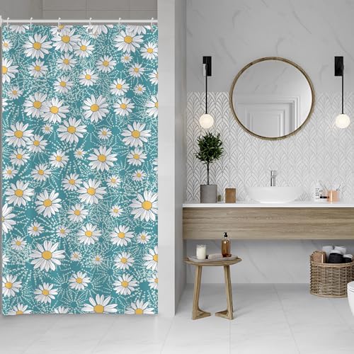 ASDCXZ Flower Shower Curtain 120x200 cm