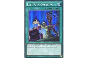 YuGiOh : Millennium Pack 1st Ed Left Arm Offering Super Rare Card