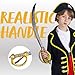 JOYIN 28 Inches Pirate Sword and 16 Inches Pirate Pistol Set,Halloween Party Costume Accessories