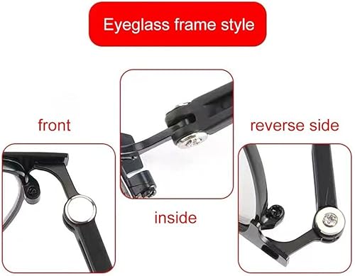 Miniatura 3 de 2 pares de lentes de patillas TR90 lentes de repuesto para reparación de piernas Accesorios para gafas