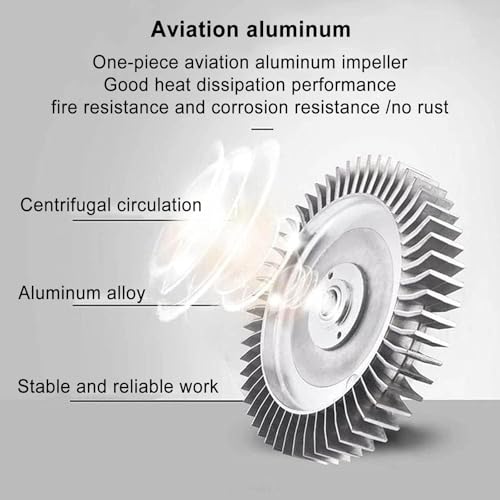 Souffleur à anneau vortex haute pression 750W 380V grand débit d air - 8