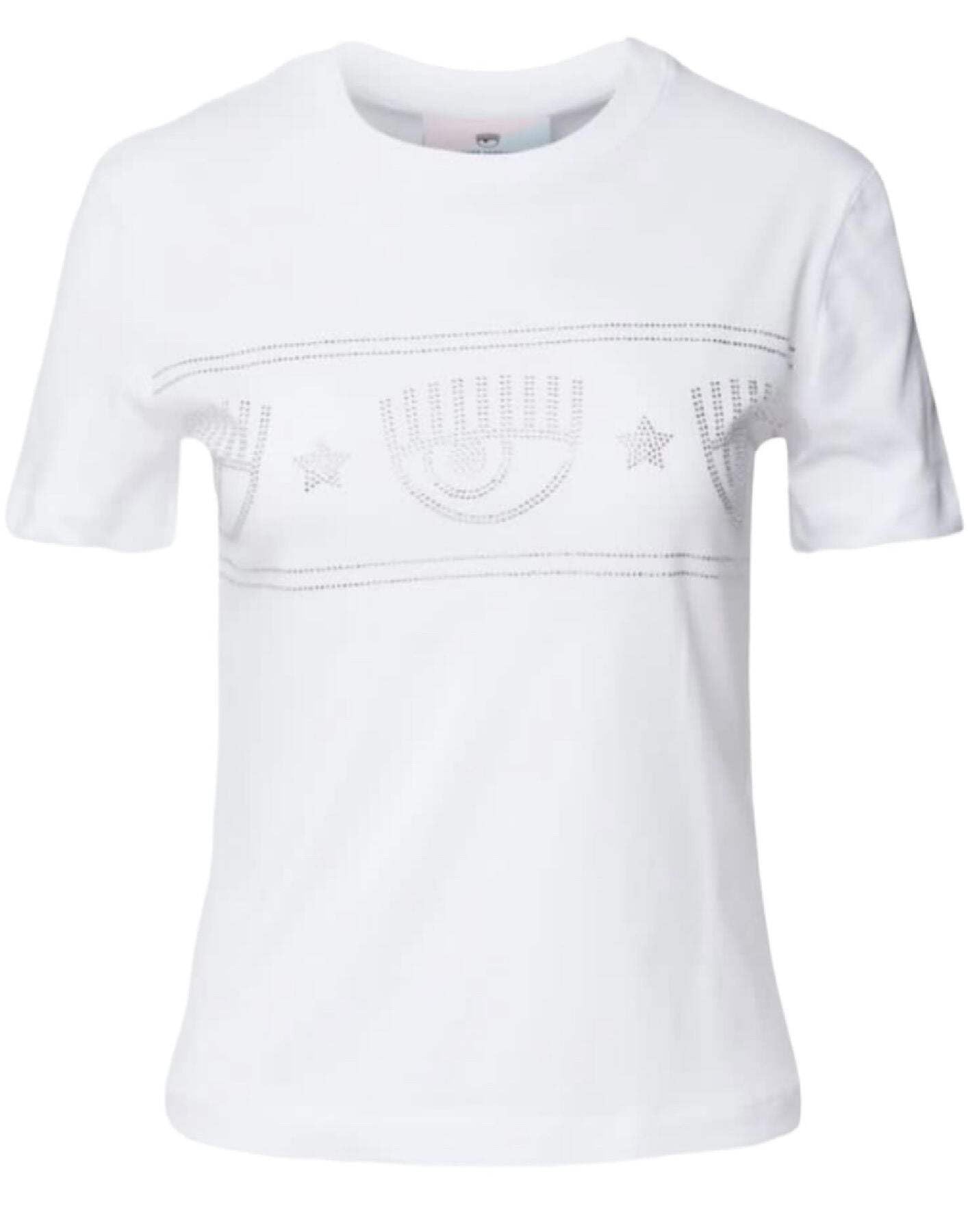 Chiara Ferragni - T-shirt Bianco art.74CBHG02CJG01003 BIANCO S