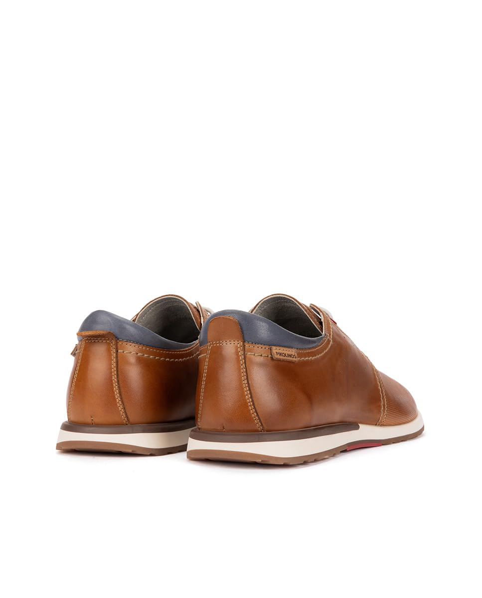 Pikolinos Saler Zapatos Cordones Hombre | en Cuero | Plantilla Extraíble