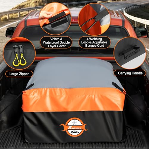 Sailnovo SL-6723 Truck Bed Bag, 26 Cubic Ft 100% Waterproof Fits Any Truck Size thumb #2