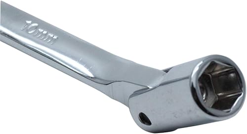 Miniatura 2 de Llave inglesa combinada de extremo abierto con cabezal giratorio Torx de 0.394 in de largo de 6.7 pulgadas