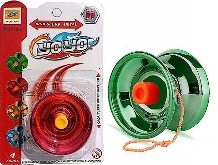 Kars High Speed Yo Yo || Professional Grade Toy || for Expert and Beginners level || Toys for Kids || Metal Gloss || (Pack of 2) (B0CP3WGQZS) Amazon Price History, Amazon Price Tracker