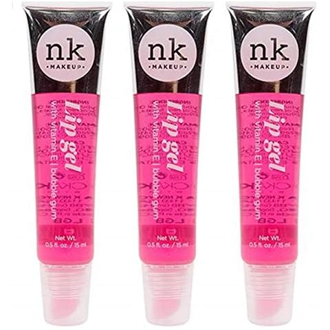 NICKA K NEW YORK LIP GEL - BUBBLE GUM 3 PACK Cover