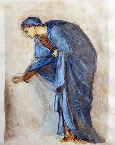 Affiches et gravures Edward Burne Jones poster toile Vierge salon 60x90