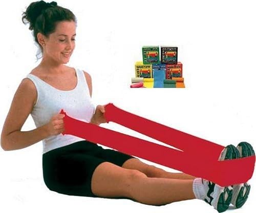 Miniatura 5 de Cando -35646 CanDo Bands - Rollo de banda de ejercicio, pesado, 50 yardas, látex bajo en polvo