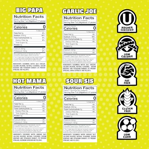 Van Holten's Pickles 8 Sampler Variety Pack