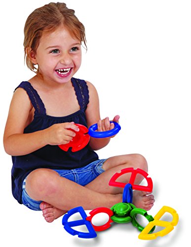 Edushape Sensory Linkets Baby Toy, 36 Pieces - Vibrant Colorful And Unique Textured Linking Toys - Enhances Cognitive Development, Stem, Fine Motor Skills, Tactile Senses For Kids #TOP2