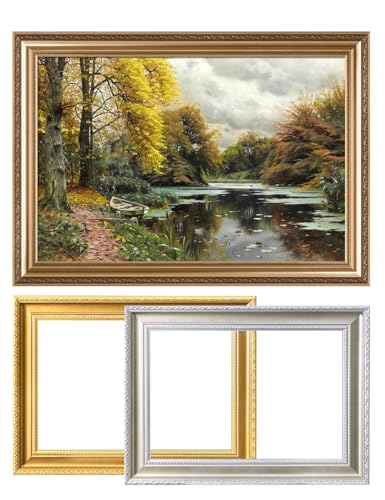 DECORARTS Peder Mork Monsted River Landscape Framed Wall Art,41x29