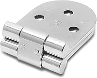 Vista 4 de Piutouyar Bisagra de bandeja de mayordomo plateado, bisagra plegable de alta resistencia de 180 grados para mesas plegables y accesorios de muebles