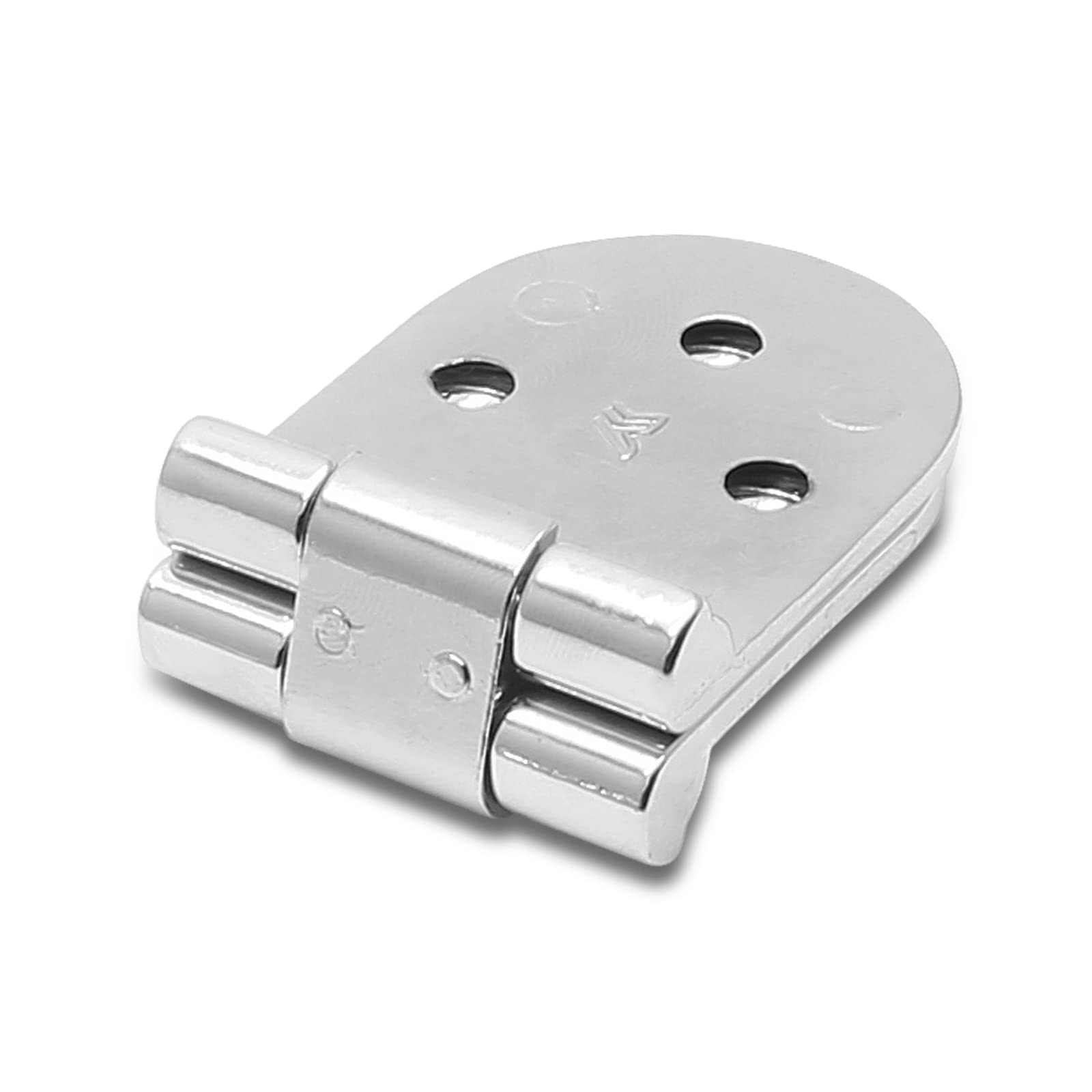 Piutouyar 4Pcs Butler Tray Hinge Silver, Heavy Duty Folding Flip Top Hinge — Amazon image 4