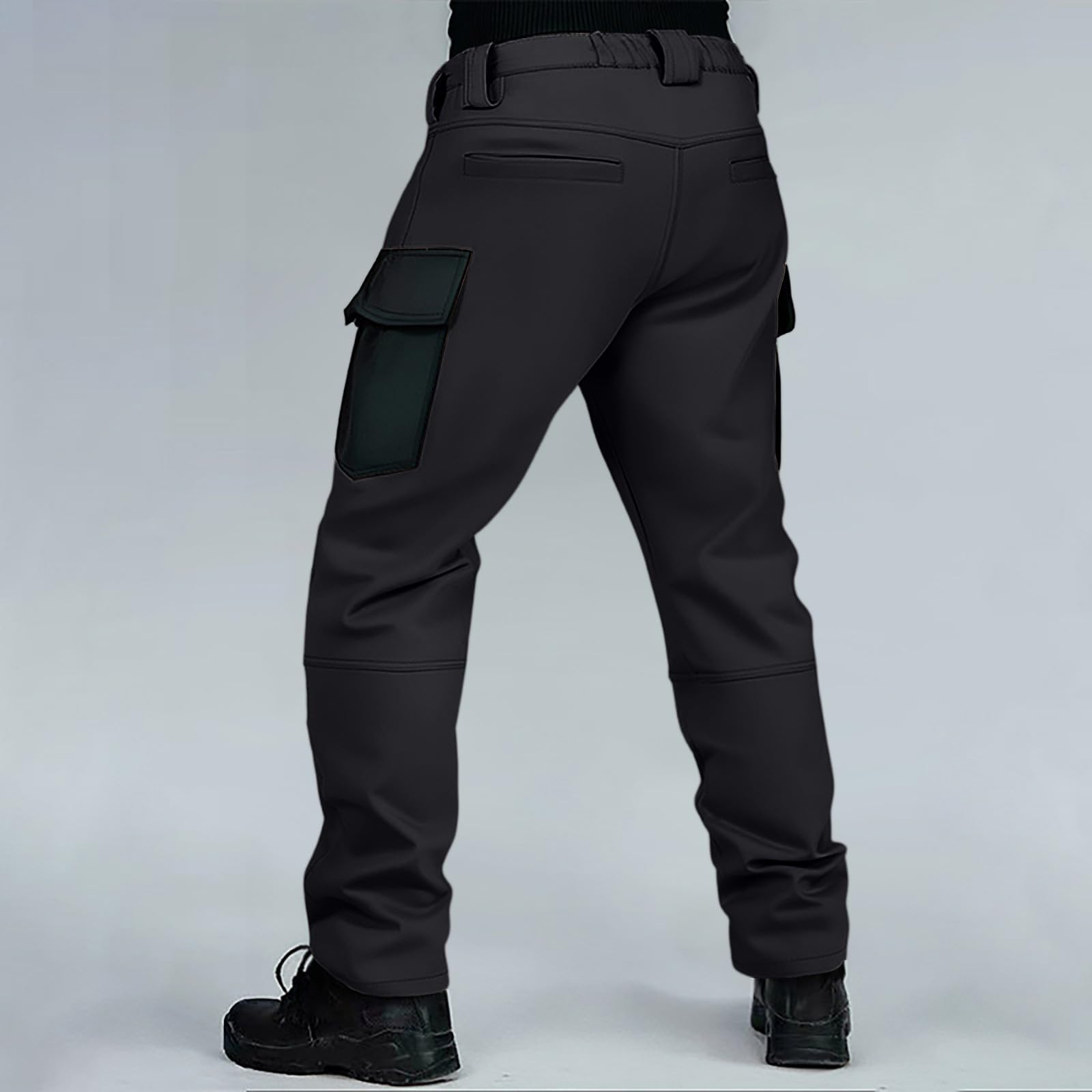 Générique Pantalon Cargo Homme Décontracté Tactique Camouflage Treillis Pantalon De Travail Homme Bucheron Slim Pants avec Poches
