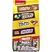 M&M'S Peanut, M&M'S Milk Chocolate, SNICKERS & MILKY WAY Fun Size Individually Wrapped Chocolate Christmas Candy Stocking Stuffers, 19.2 Oz Bulk Bag