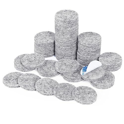 Shintop Filzgleiter 50 Stück Selbstklebend Rund