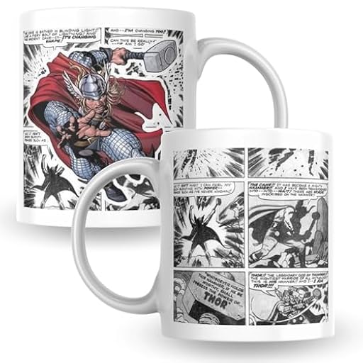 KaTunn - Taza Superhéroes Personalizada con Nombre - Taza Personalizada para Café - Tazas Originales para Regalar - Regalo Friki para Fans - Regalos Personalizados Únicos (Thor) | Ya disponible en tu tienda friki favorita! En mundofriki.es!